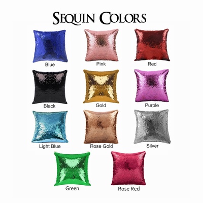 Magic Sequin Pillow Clever Customized Name Photo Gift Hide Message Pillow
